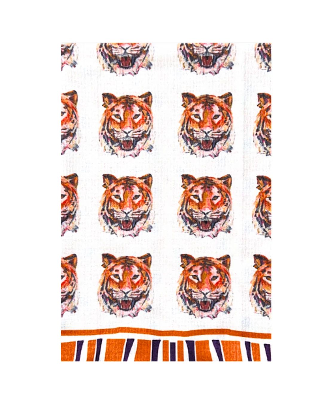 Game Day Clemson Tiger Double-Sided Tea Towel