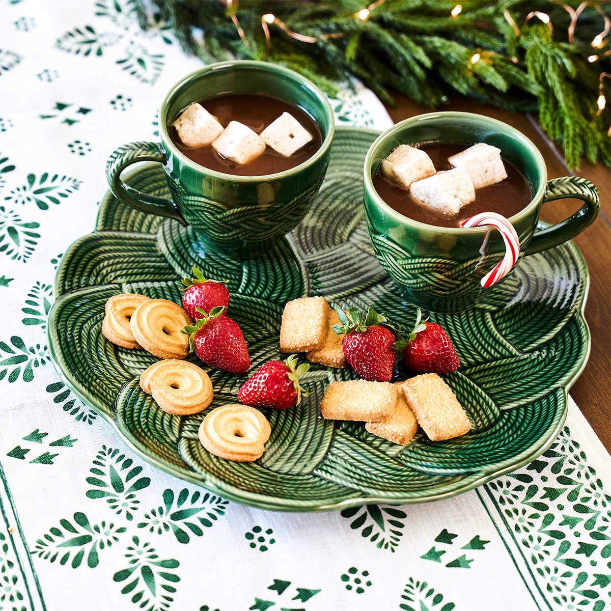 Le Panier Mystic Knot Mug - Basil