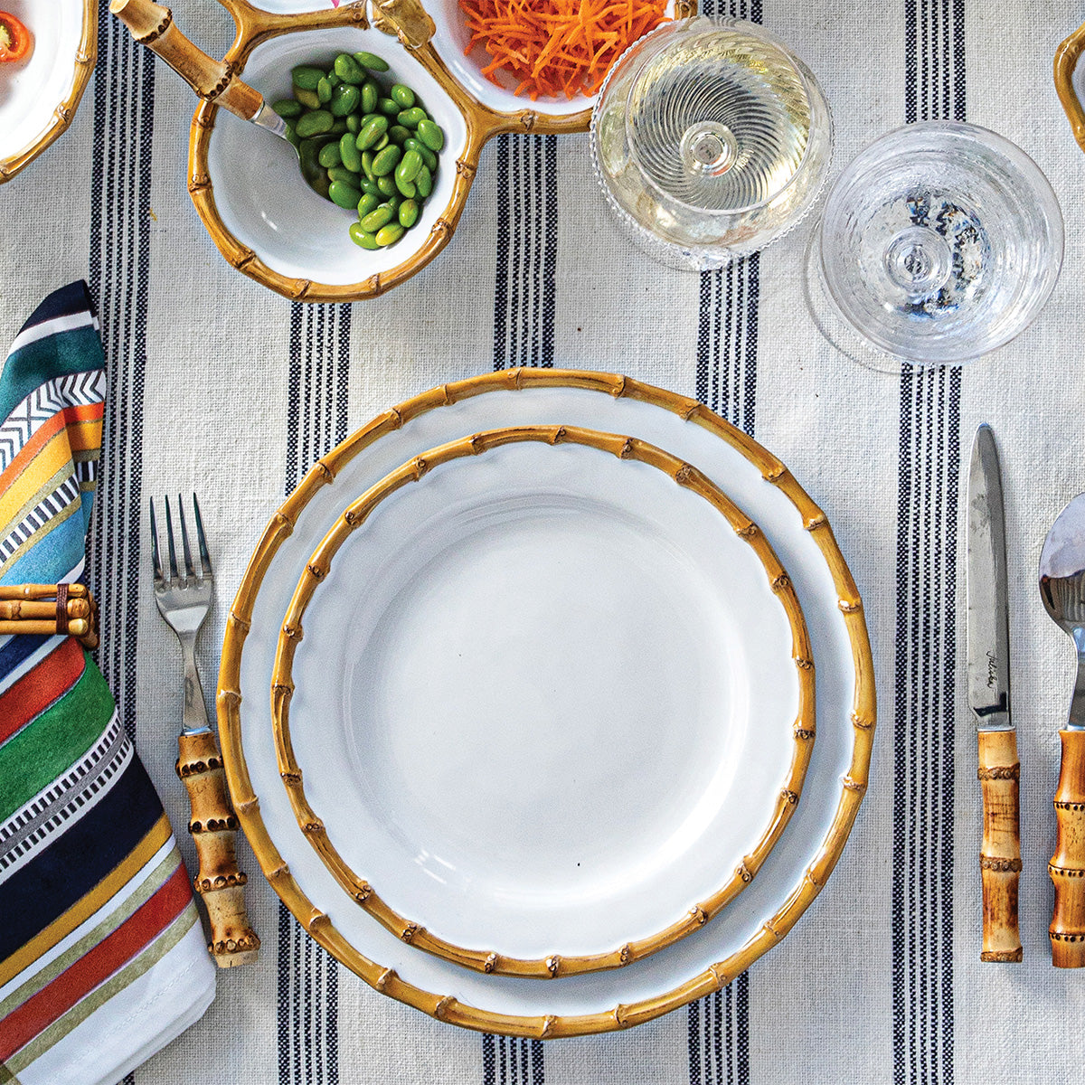 Bamboo Natural Dinner Plate