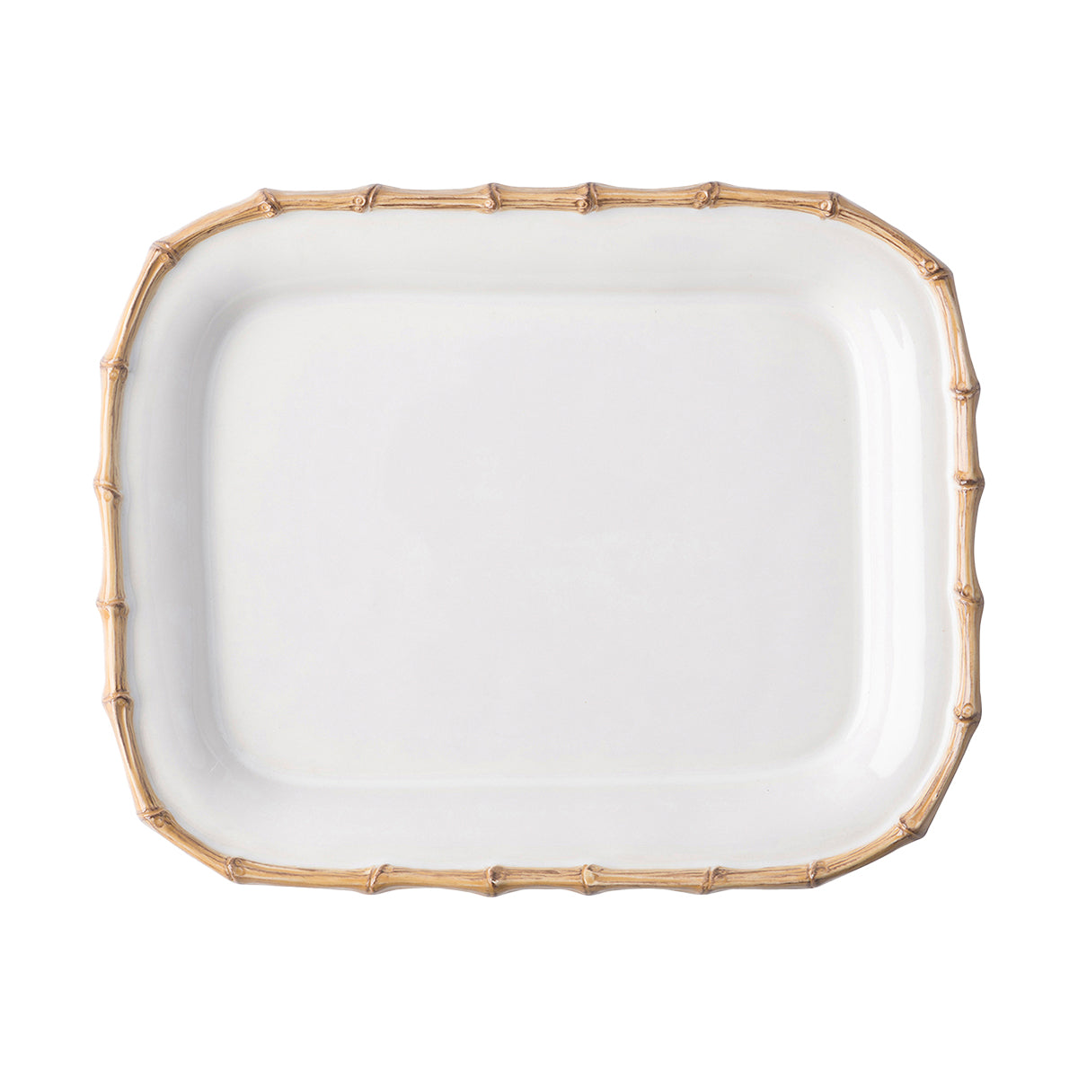 Bamboo Natural 12" Rectangular Platter