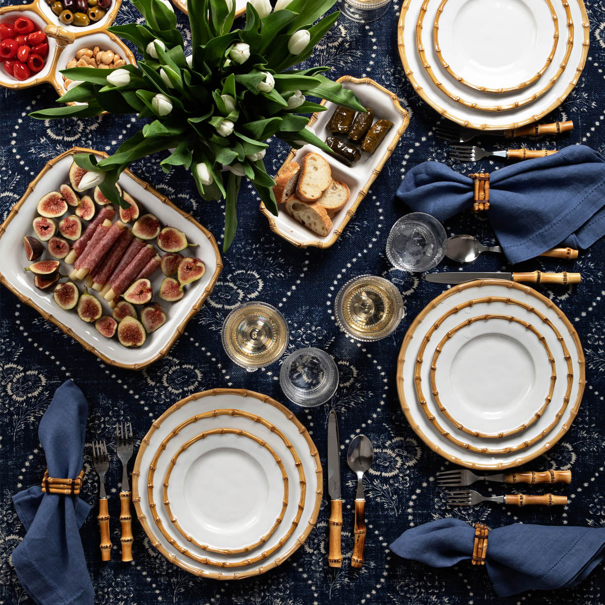 Bamboo Natural 12" Rectangular Platter