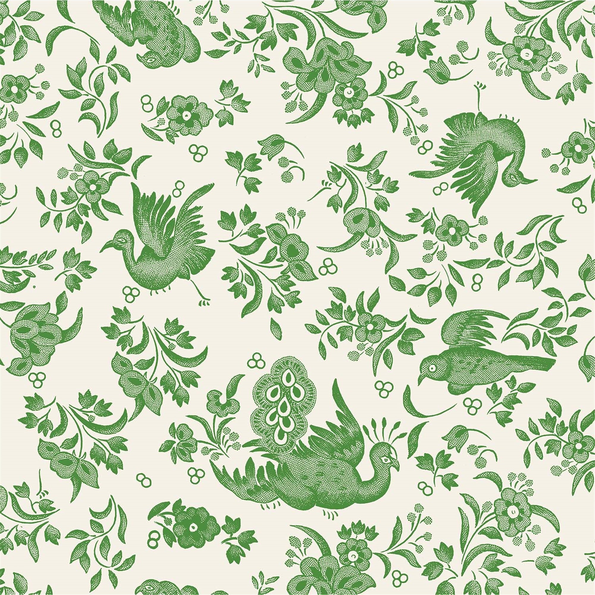 Green Regal Peacock Napkin