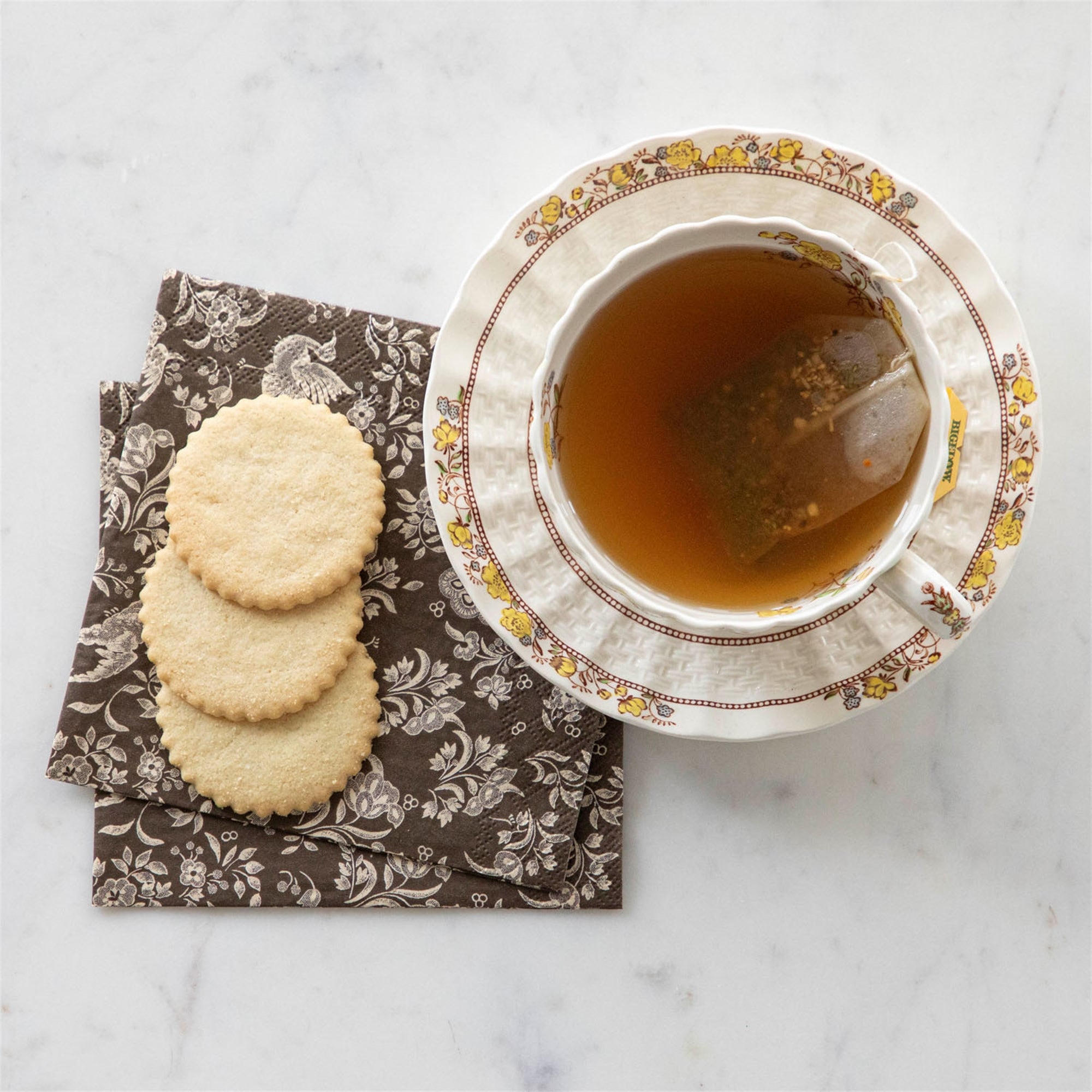 Brown Regal Peacock Napkin