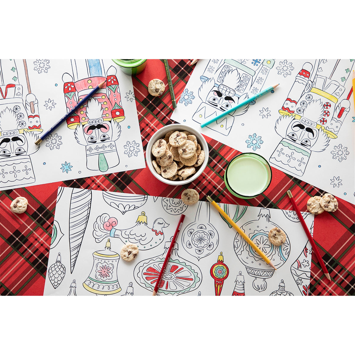 Christmas Coloring Placemat