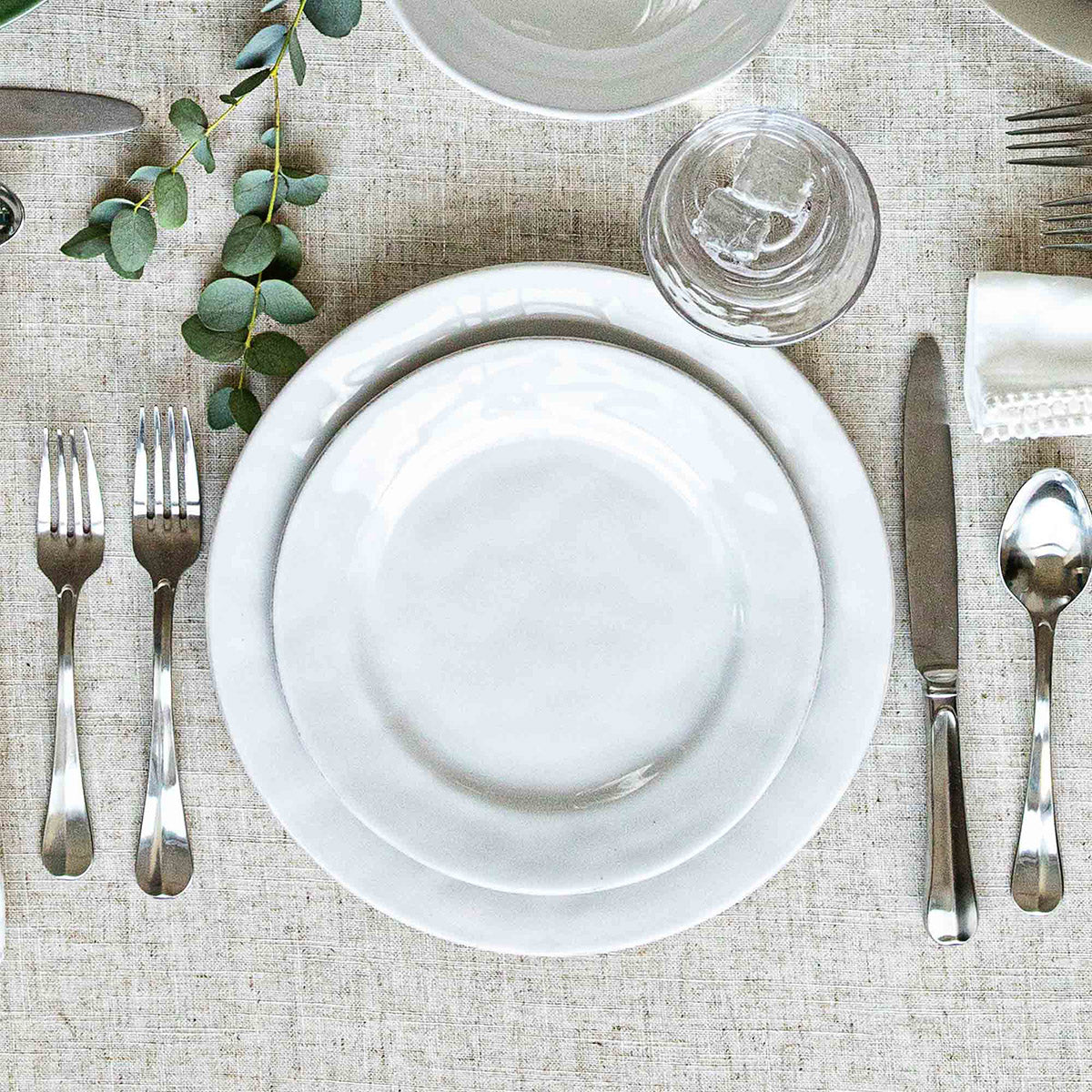 Puro Whitewash Dessert/Salad Plate