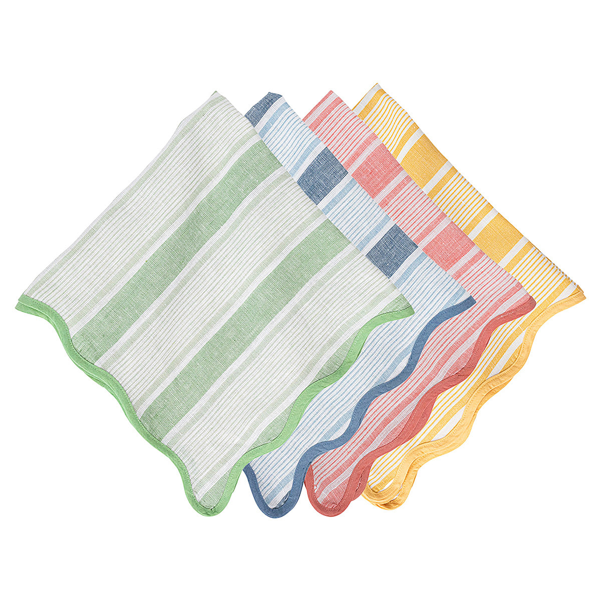 Cabana Stripe Napkin Assorted Set of 4