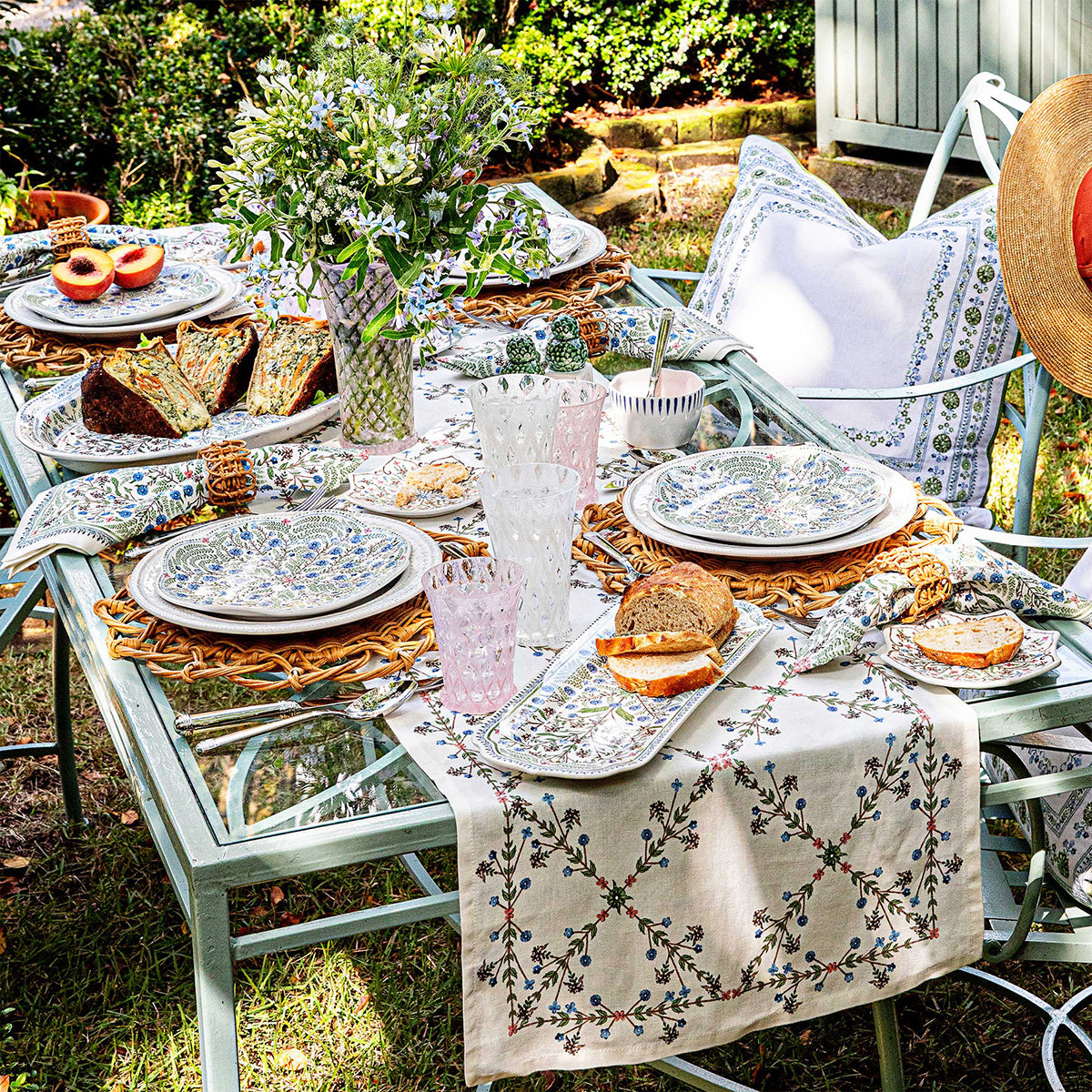 Villa Seville Napkin Set of 4 - Chambray