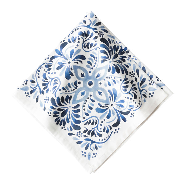 Iberian Journey Indigo Napkins - Set of 4