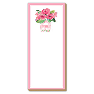 Pink Flowers Luxe Skinny Pad