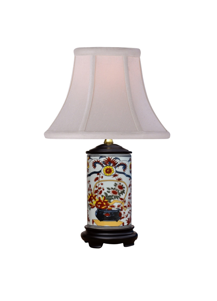 Porcelain Imari Mini Pencil Box Lamp