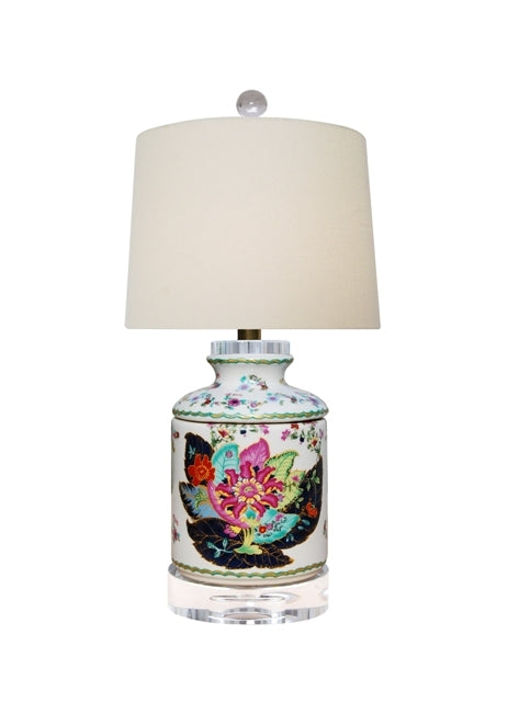Tobacco Leaf Cylinder Lamp