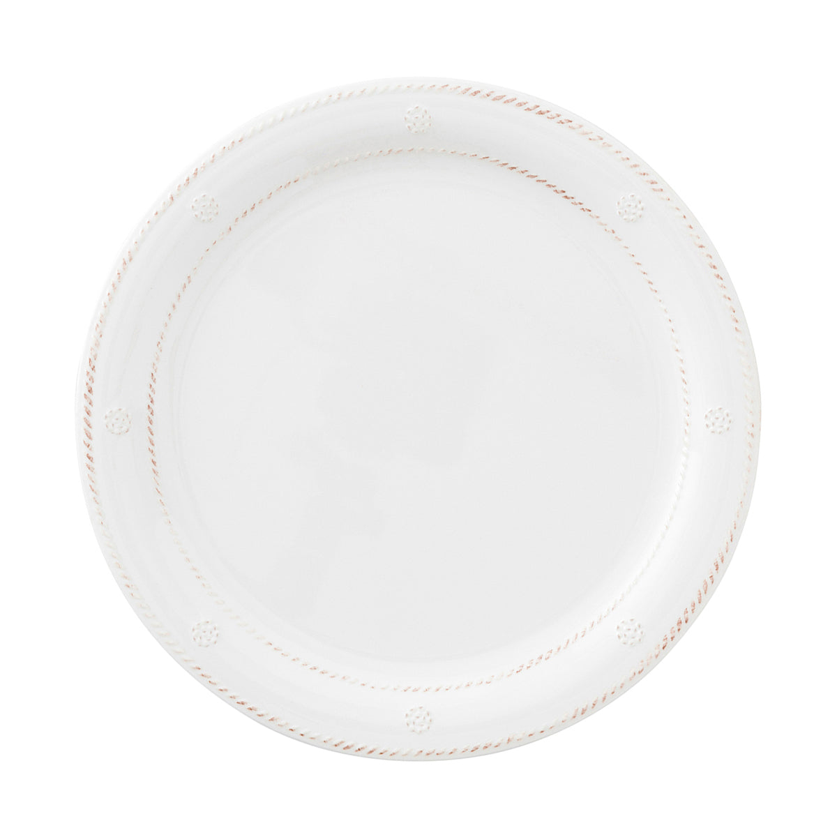 Berry and Thread Whitewash Melamine Dinner Plate