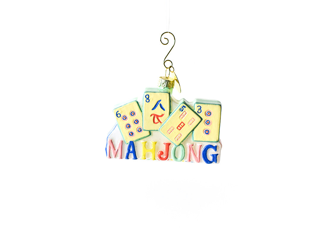 Mahjong Shaped Ornament