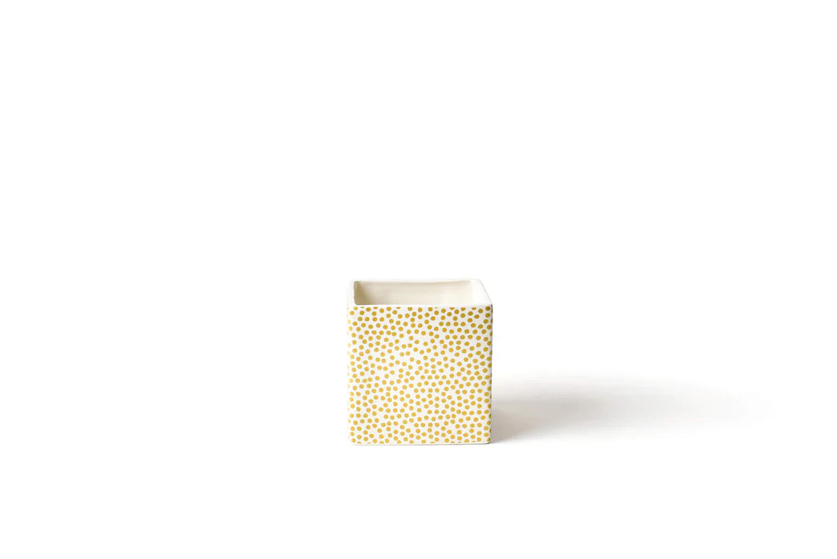 Gold Small Dot Small Mini Nesting Cube