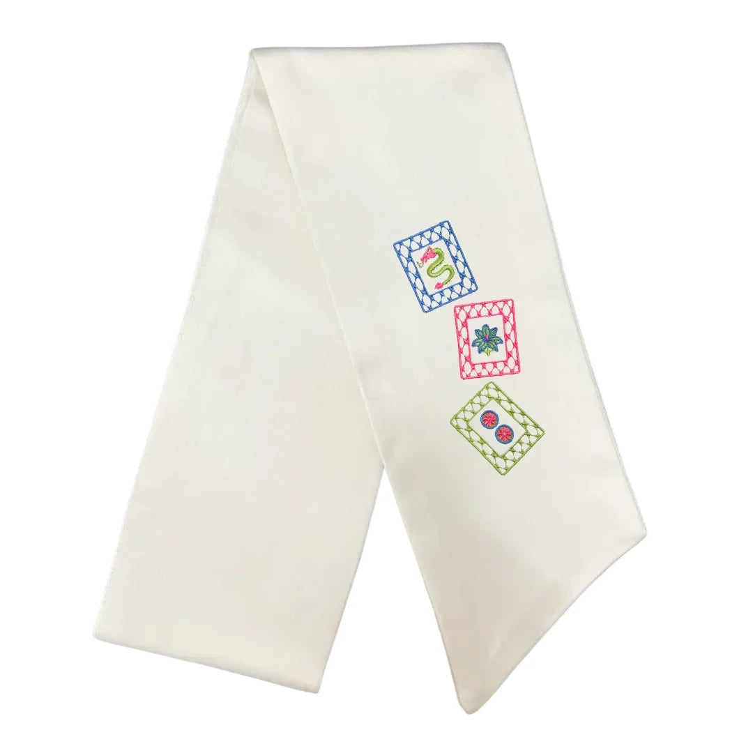 Mahjong Wreath Sash