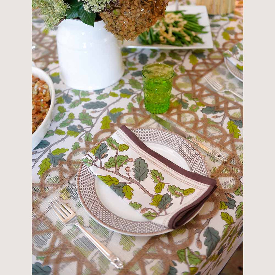 Maple & Acorn Napkin | Set of 4