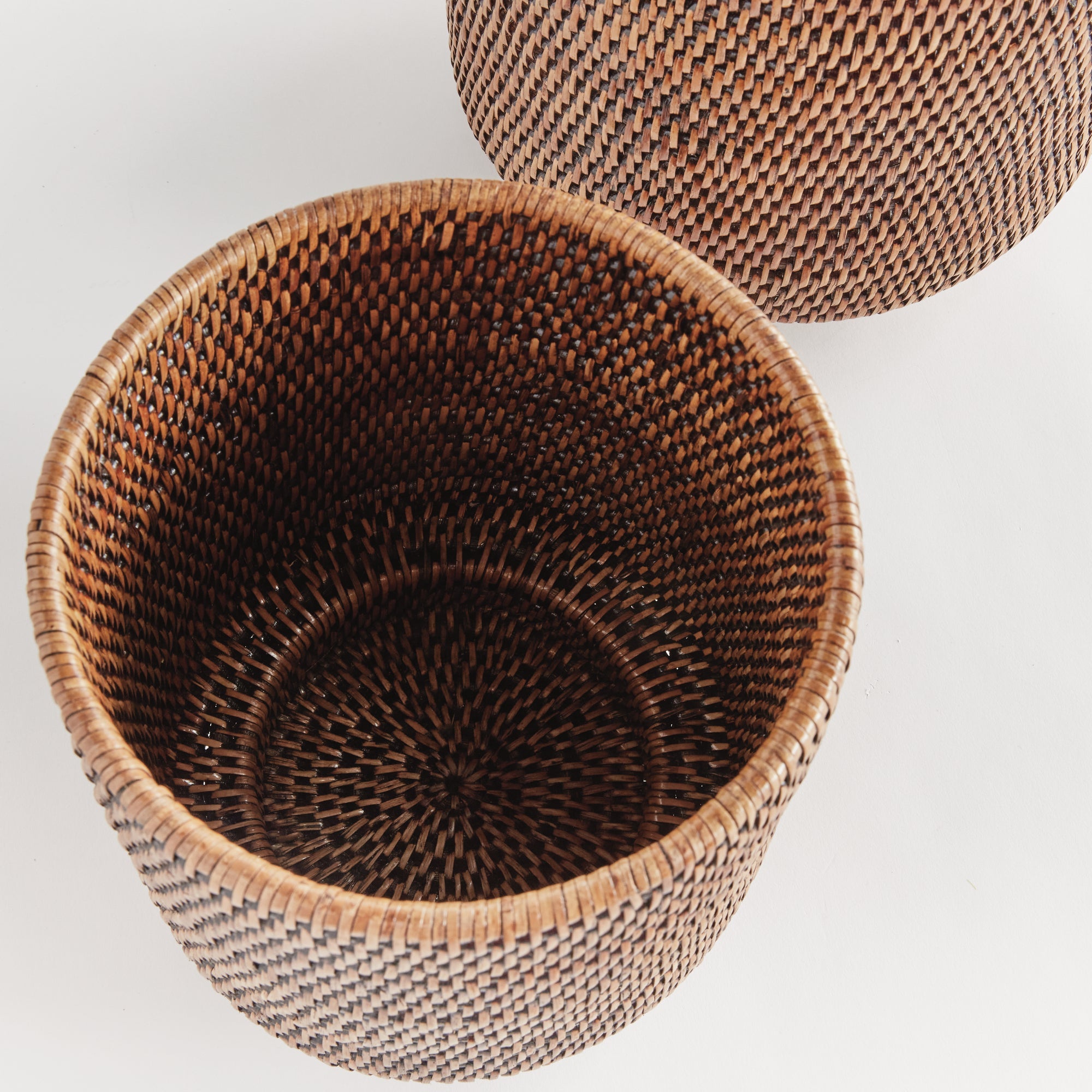 Burma Rattan Cachepot