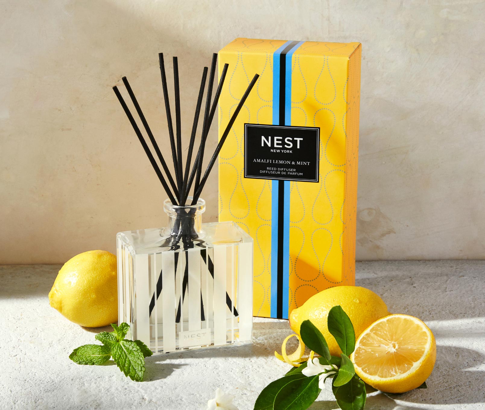 Amalfi Lemon & Mint Reed Diffuser