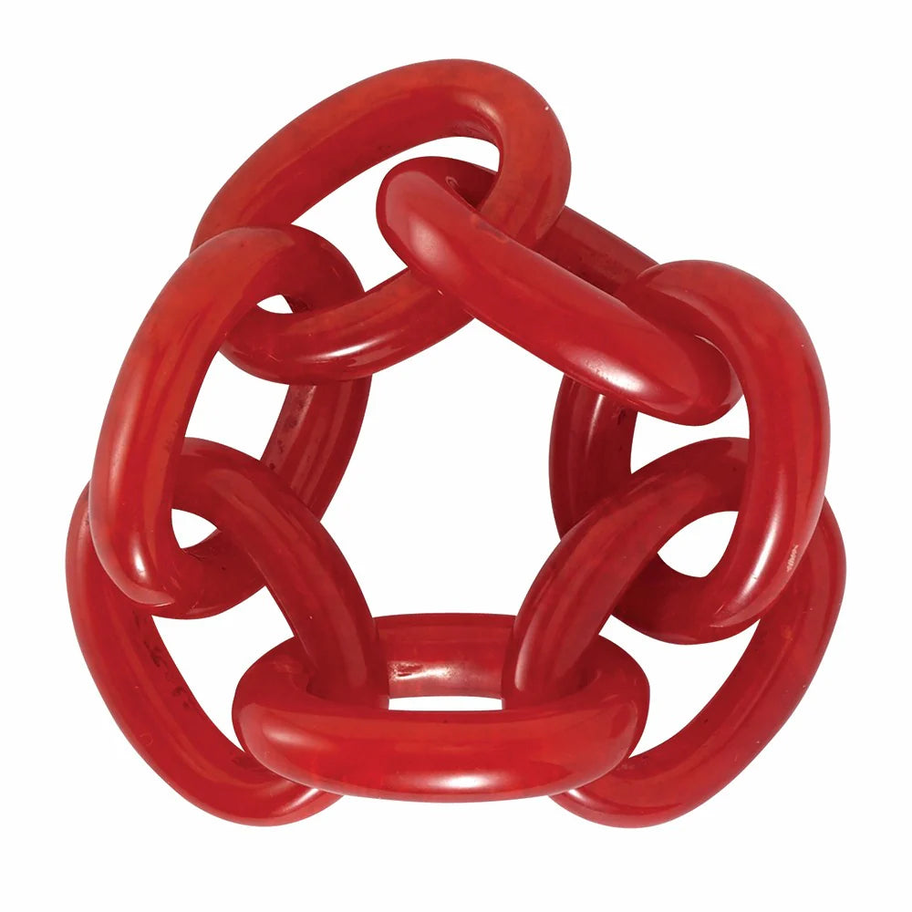Chainlink Resin Napkin Ring | Set of 4