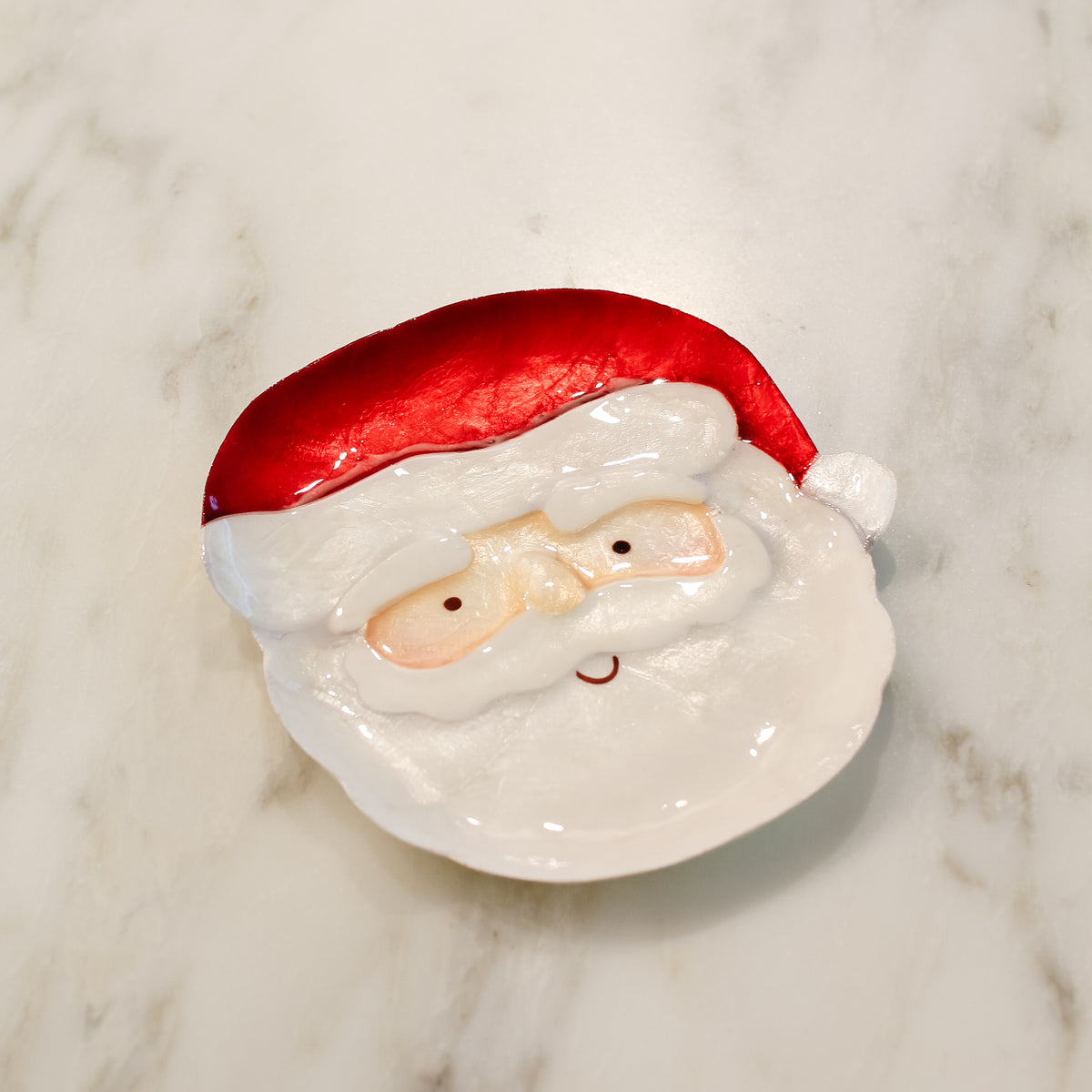 Capiz Santa Plate