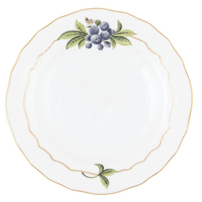 Summer Harvest - Blueberry Dessert Plate