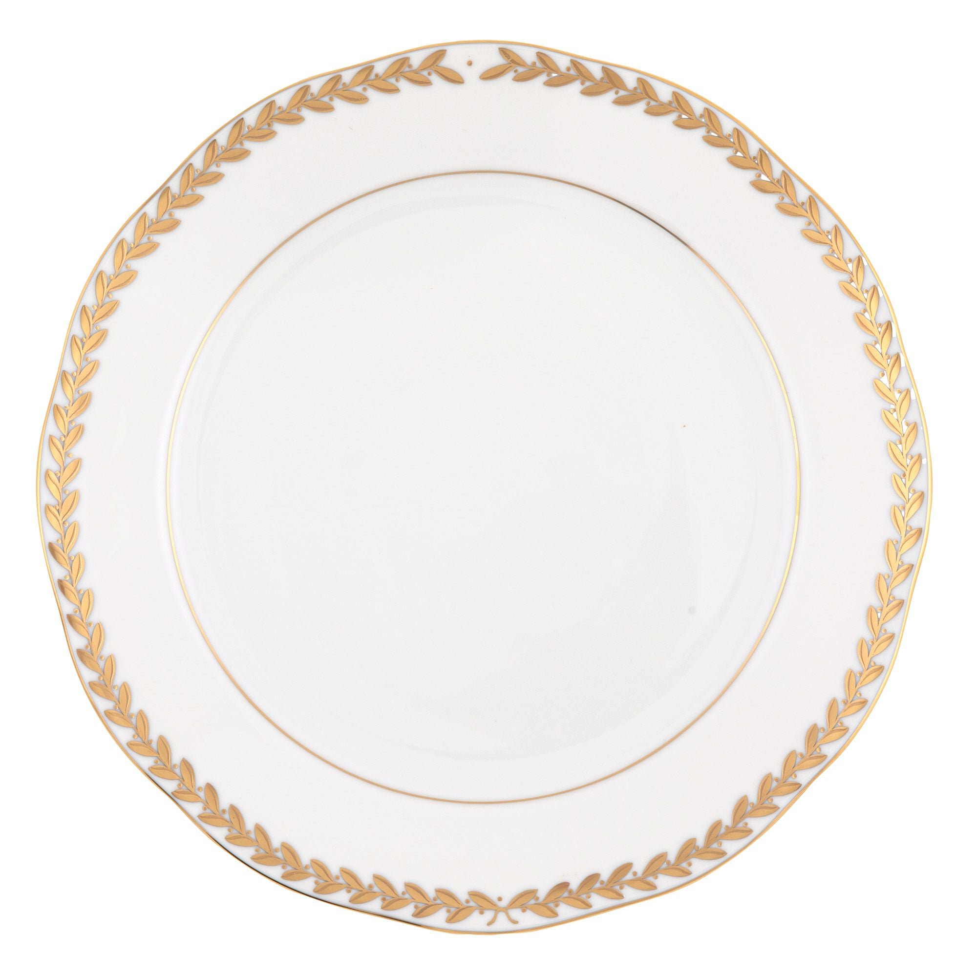 Golden Laurel - Dessert Plate