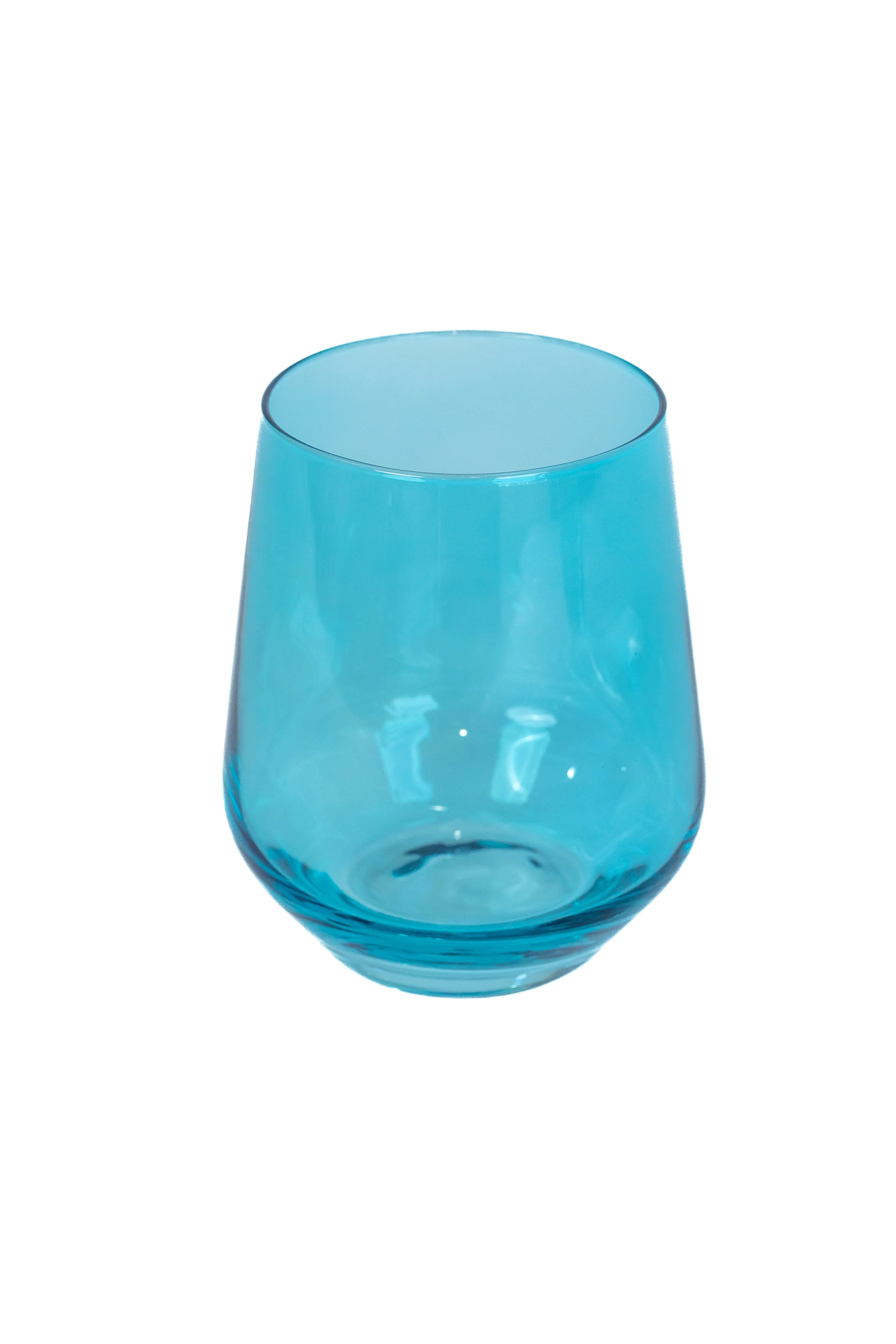 Estelle Stemless Wine - Single - Ocean Blue