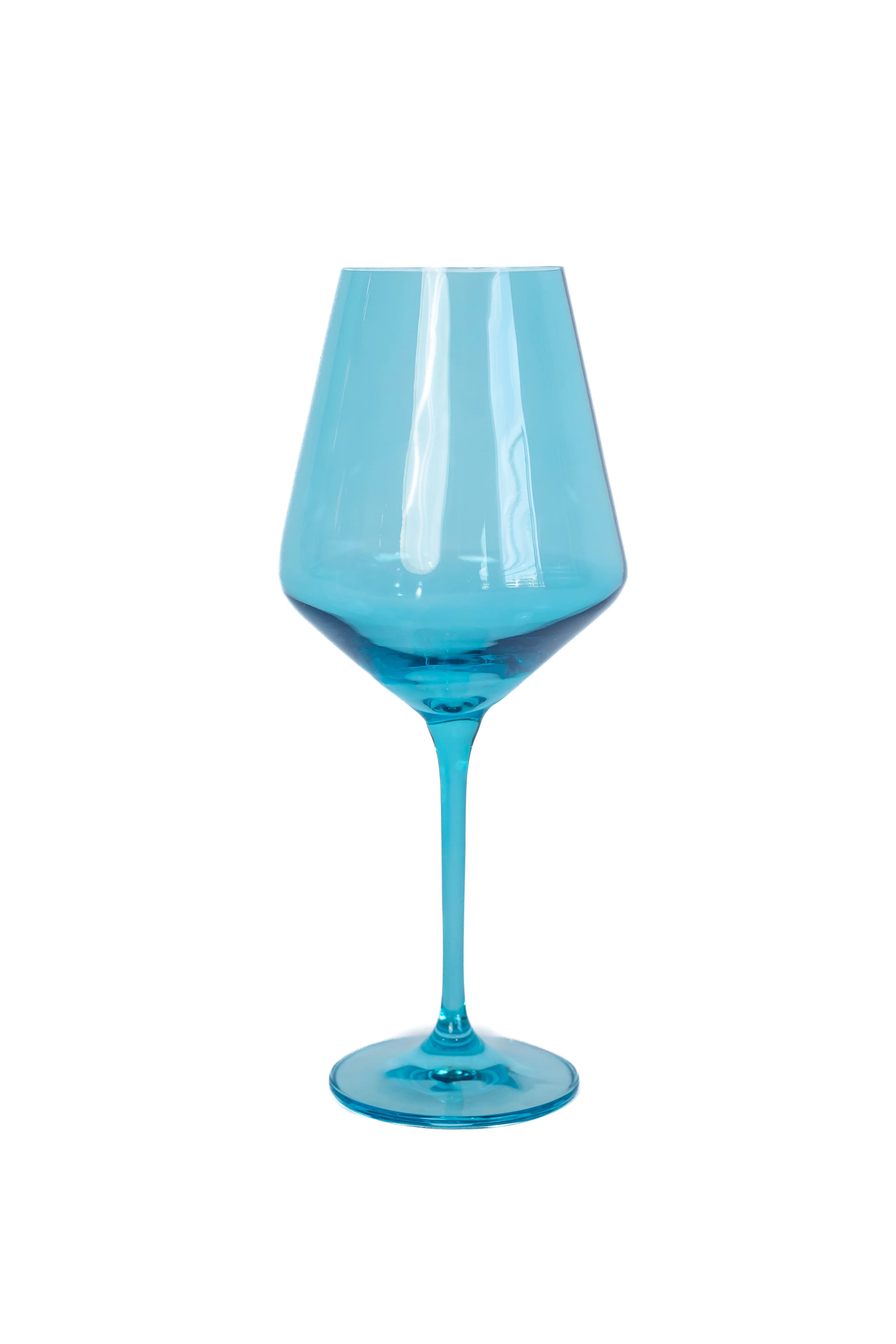 Estelle Wine Stemware - Single - Ocean Blue
