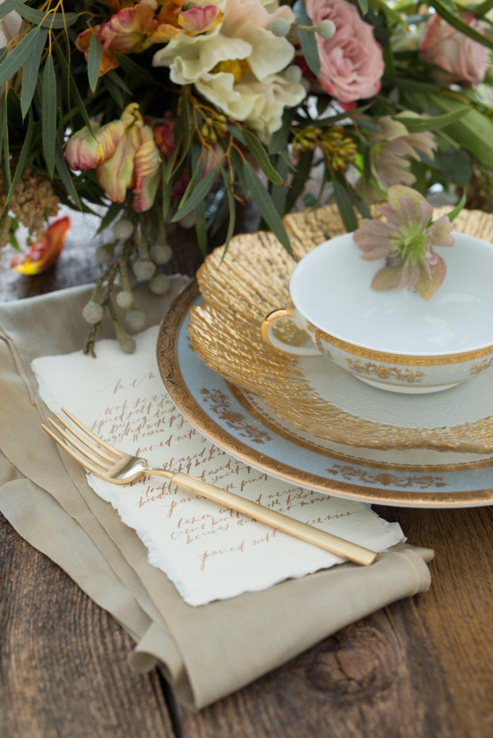 Orsay Powder Blue Salad Plate