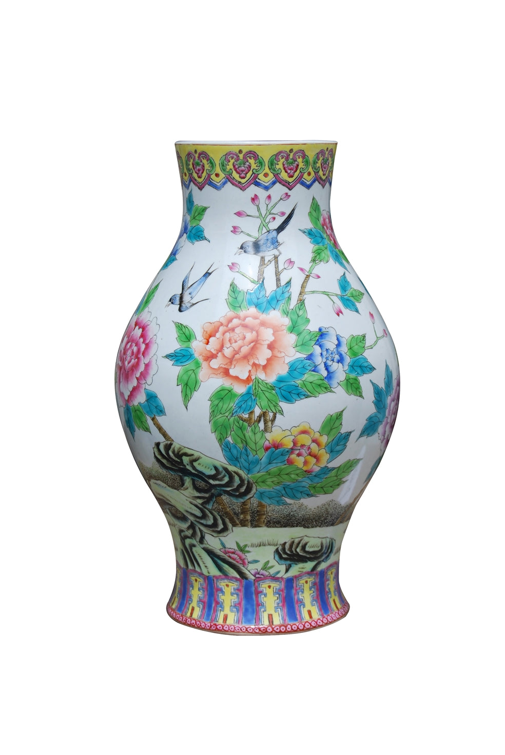 Famille Rose Garden Harvest Vase