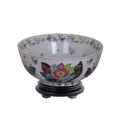 Tobacco Leaf 12" Bowl