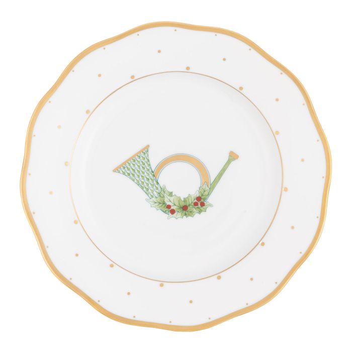 Dessert Plate Horn