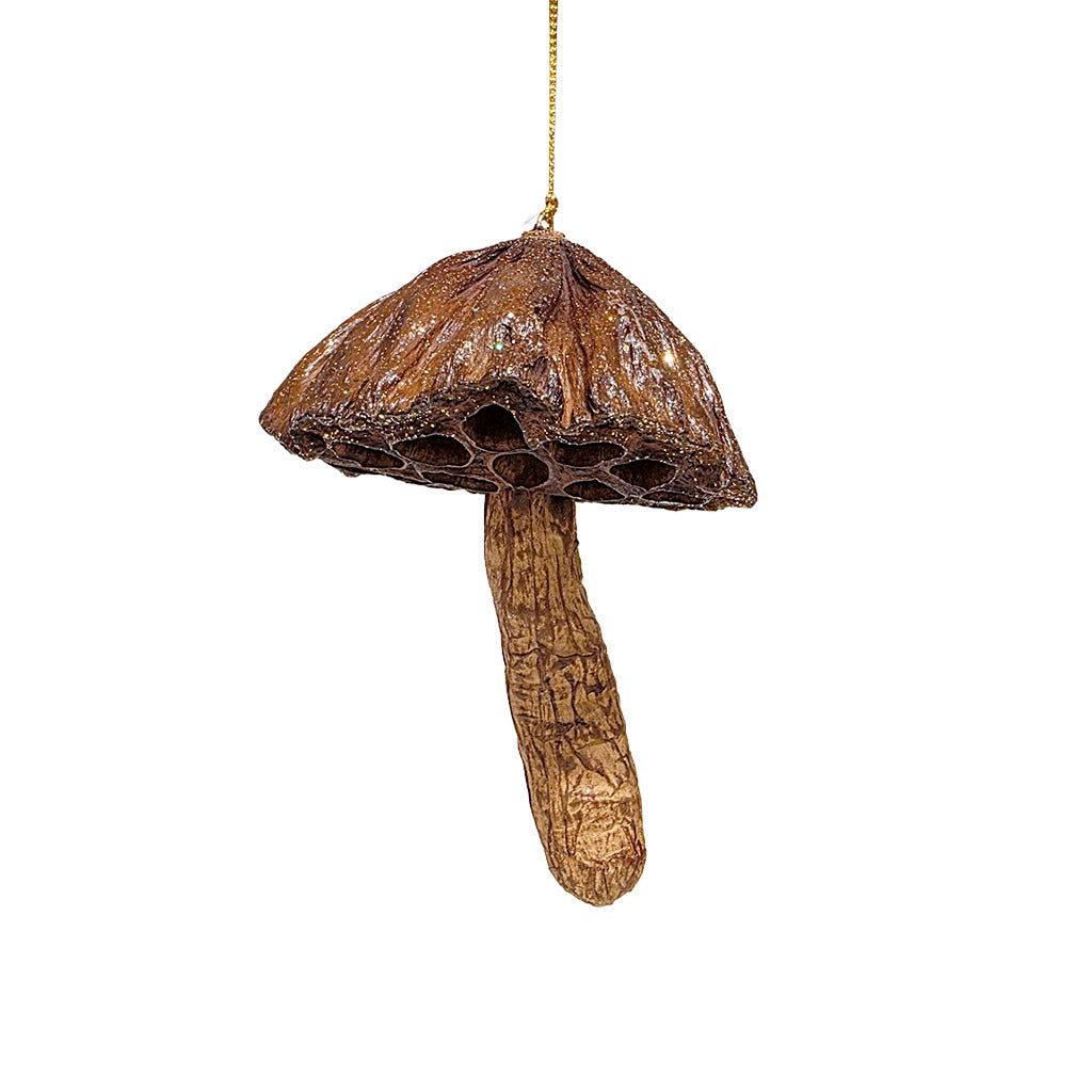 Lotus Mushroom Ornament
