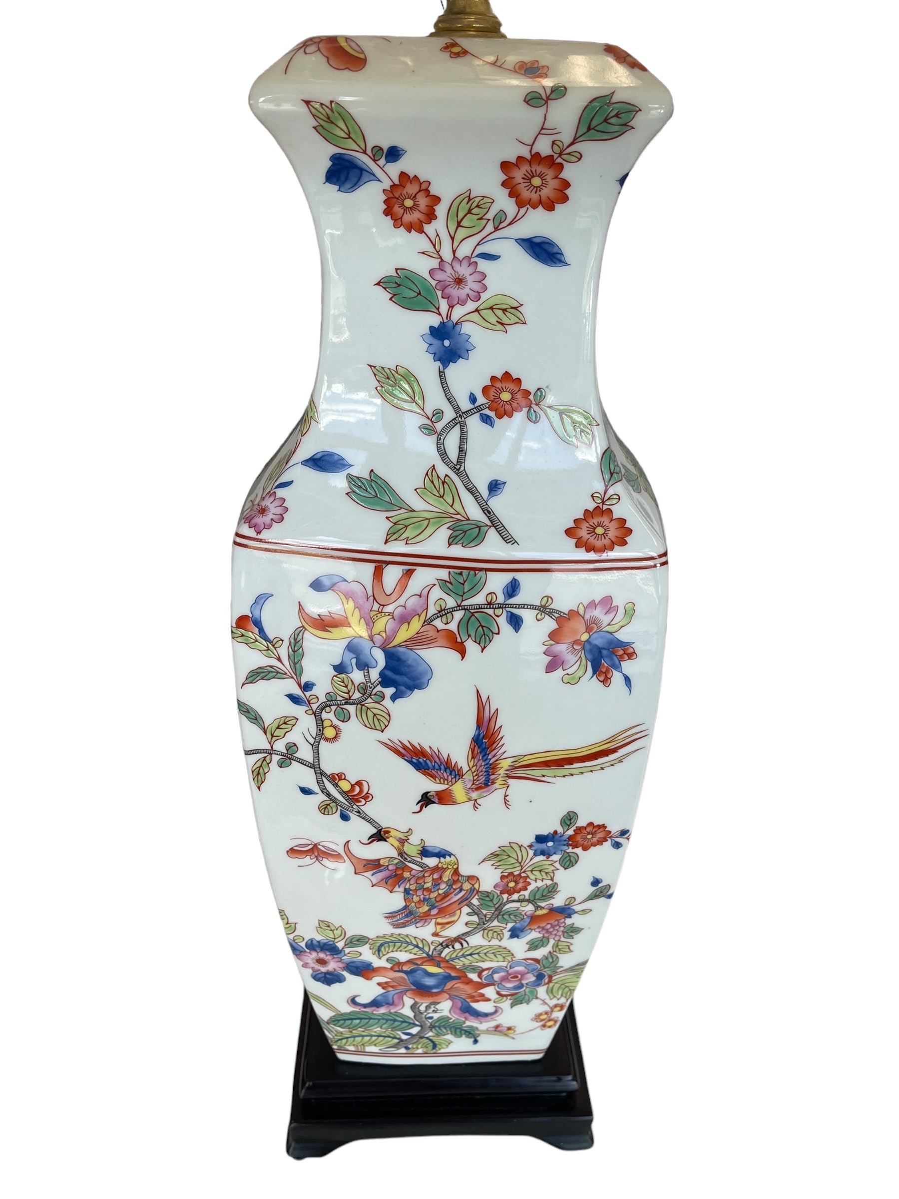 Floral Rectangle Lamp