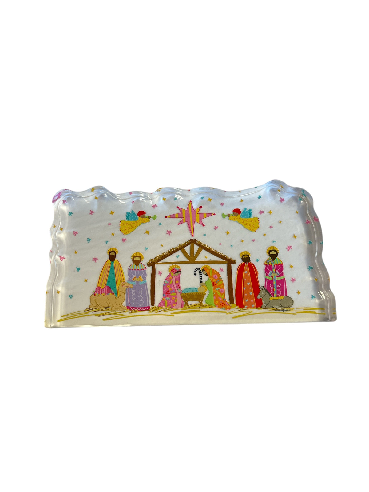 Colorful Nativity - Large Acrylic
