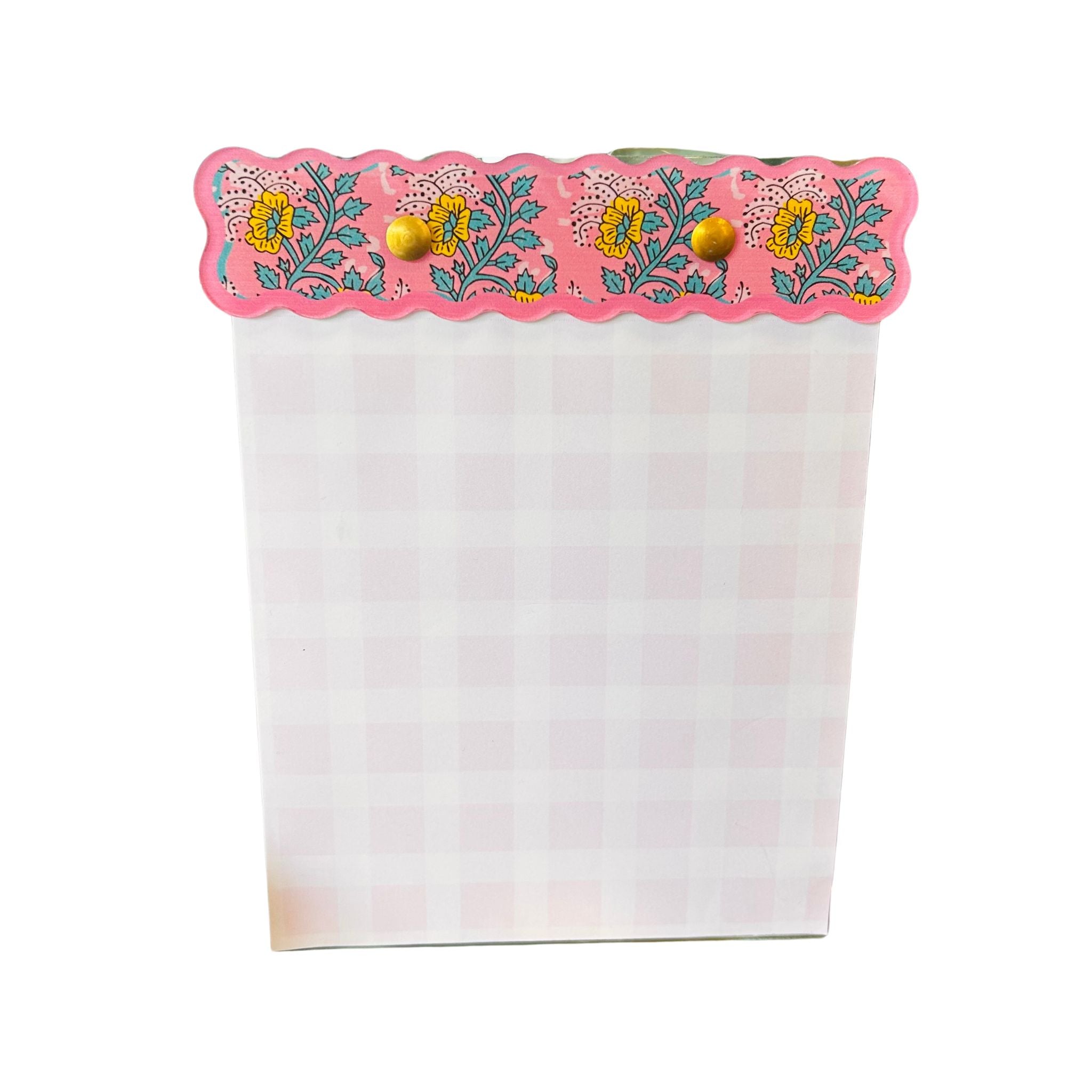 Pink Marigold Small Notepad