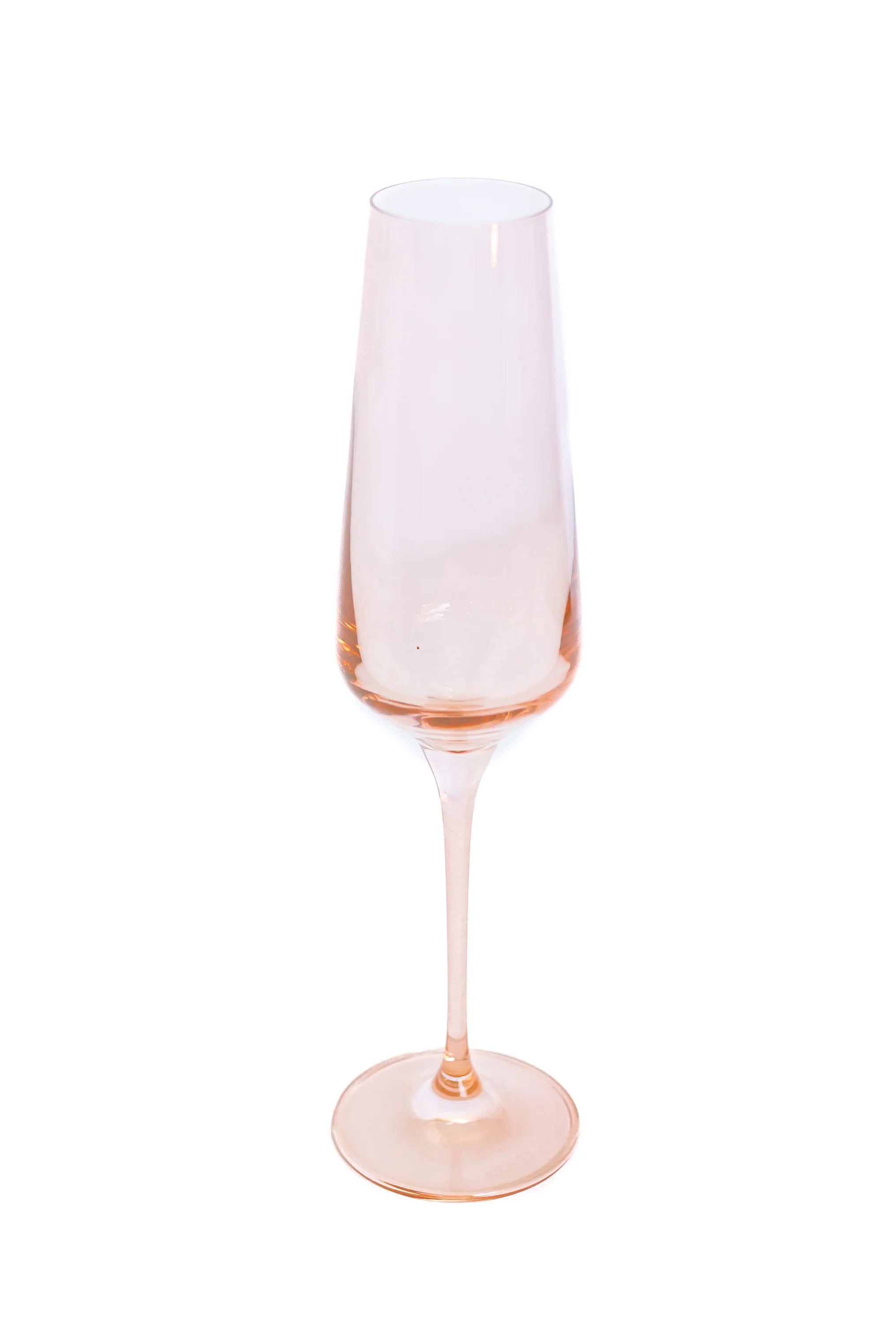 Estelle Champagne Flute - Single - Blush Pink