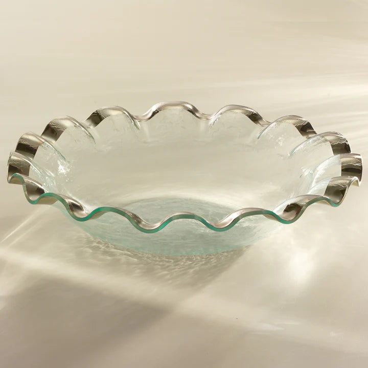 Ruffle Large Salad Bowl
