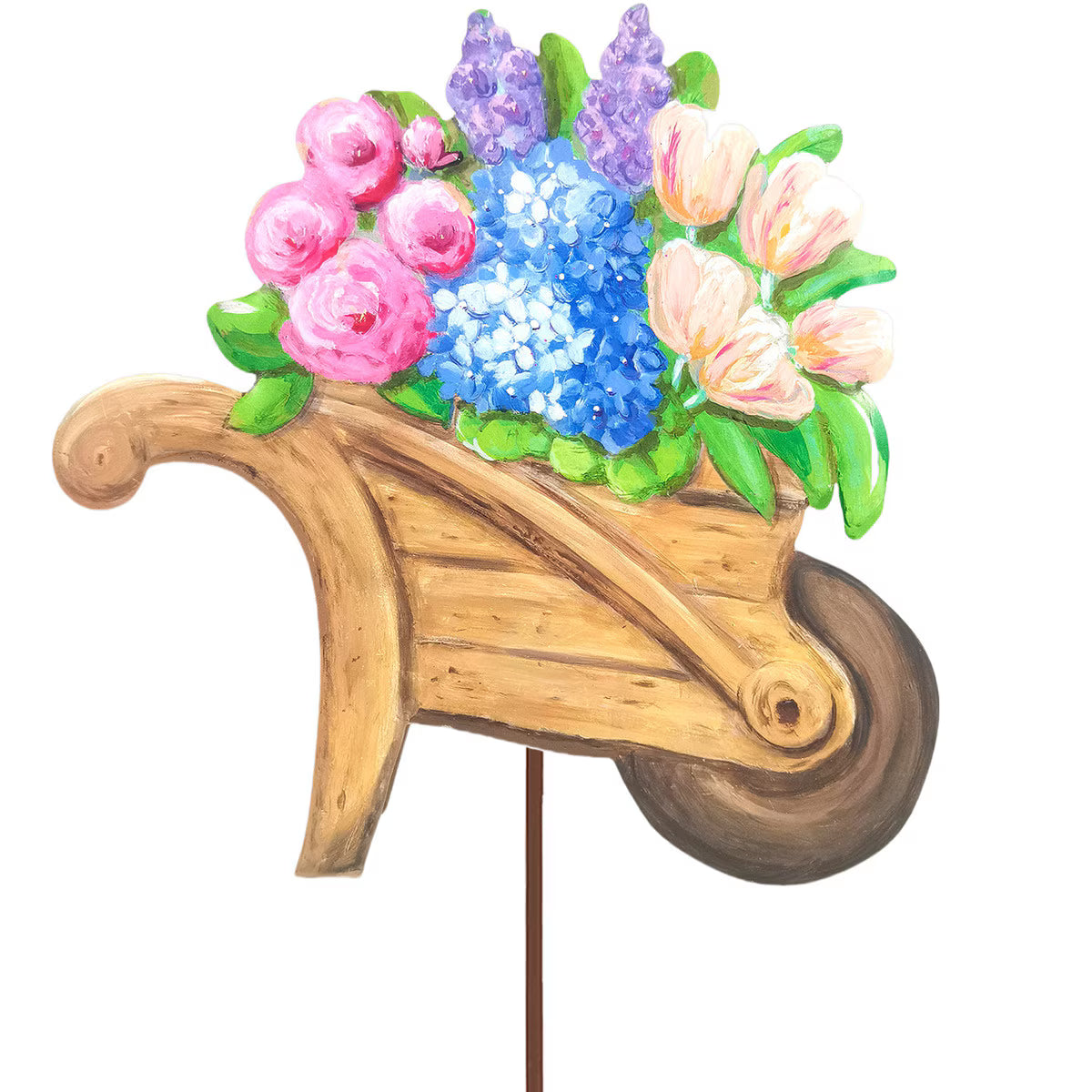 Wheelbarrow of Flowers