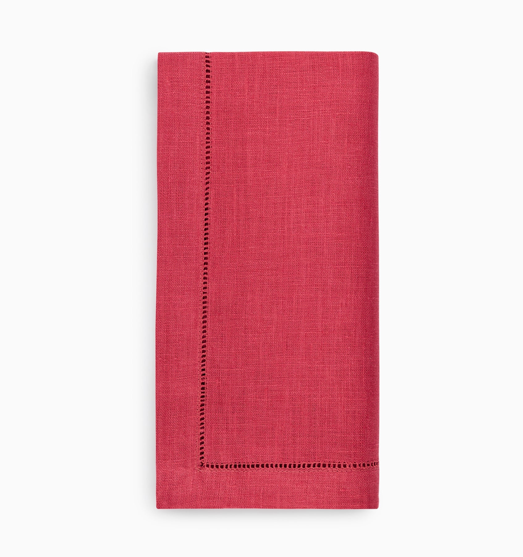 Coral Linen Set of 4 Festival Dinner Napkins