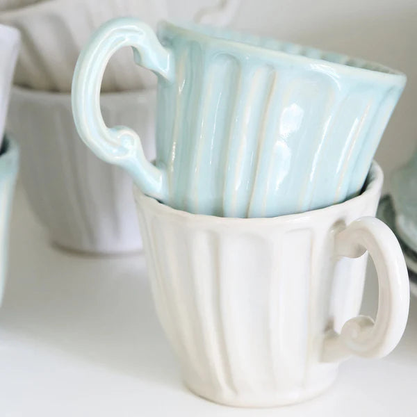 Incanto Stone White Stripe Mug