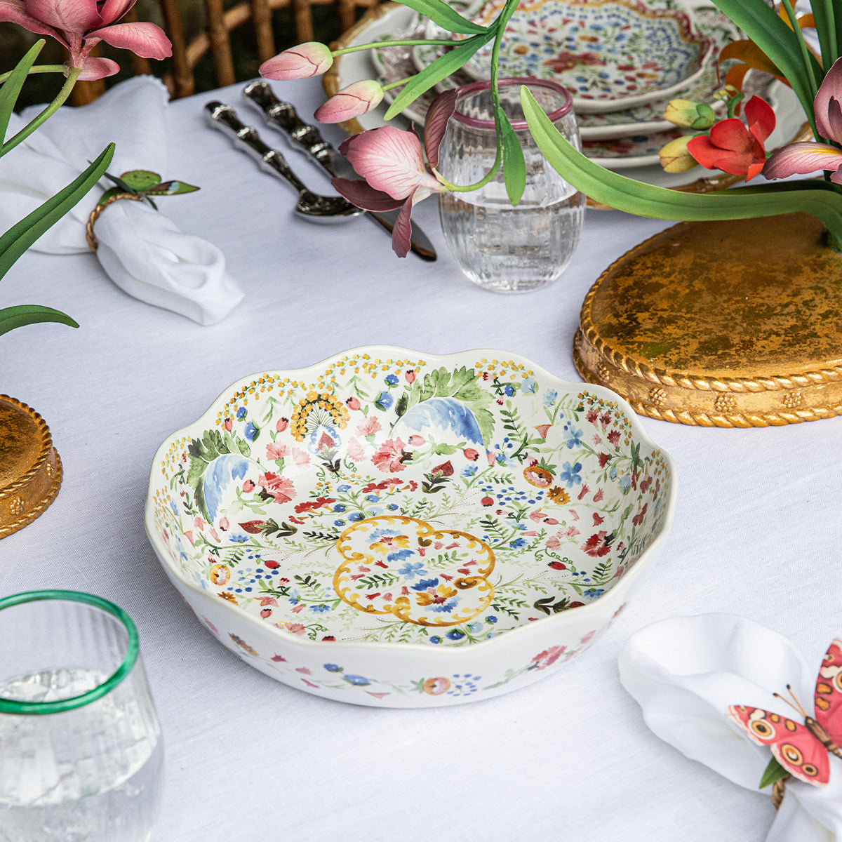 Sofia 10" Serving Bowl - Multi