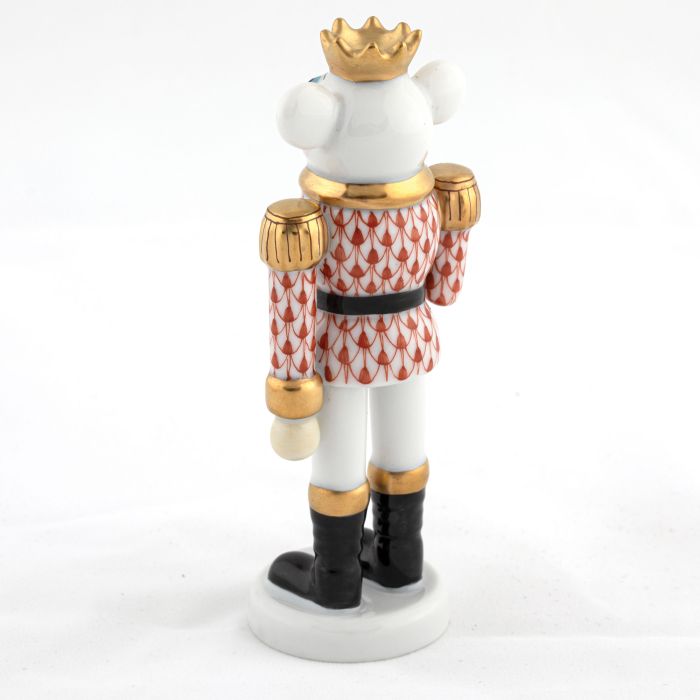 MOUSE KING NUTCRACKER - RUST