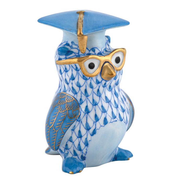 Graduation Owl - Blue