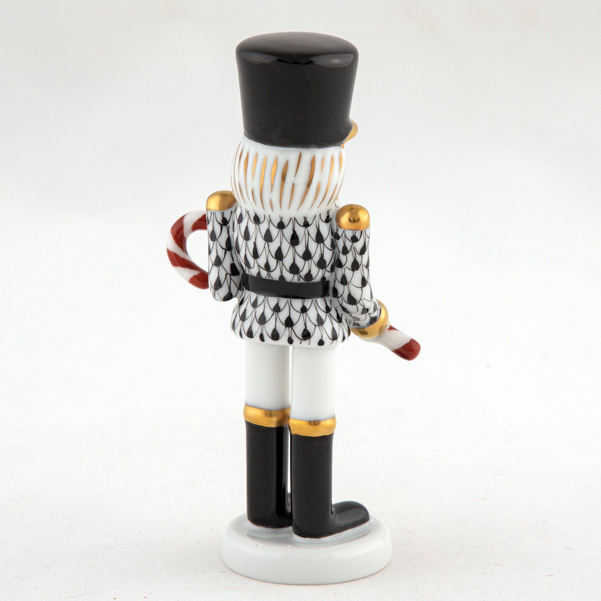 Small Nutcracker with Candy Cane
