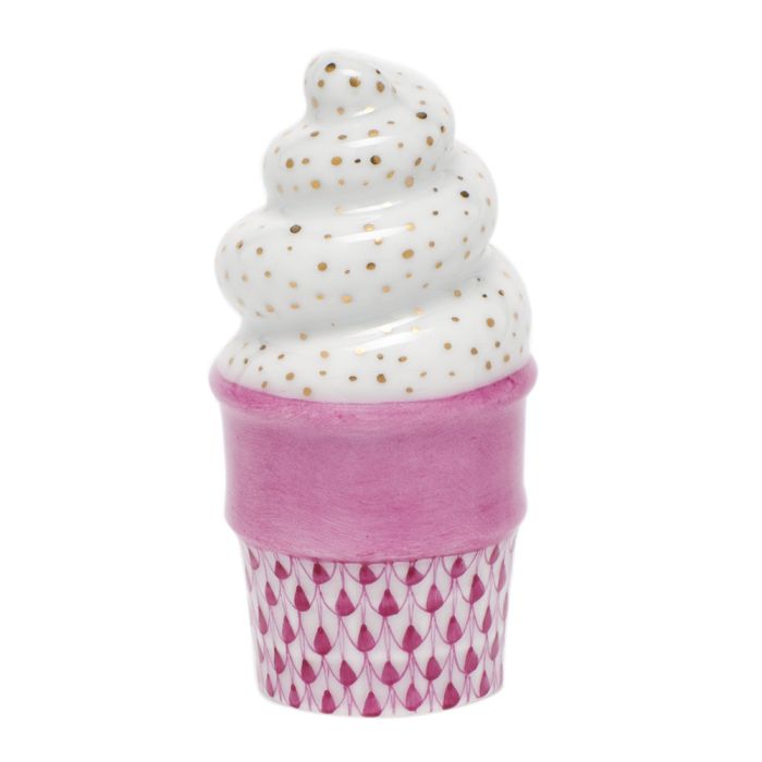 Ice Cream Cone- Raspberry
