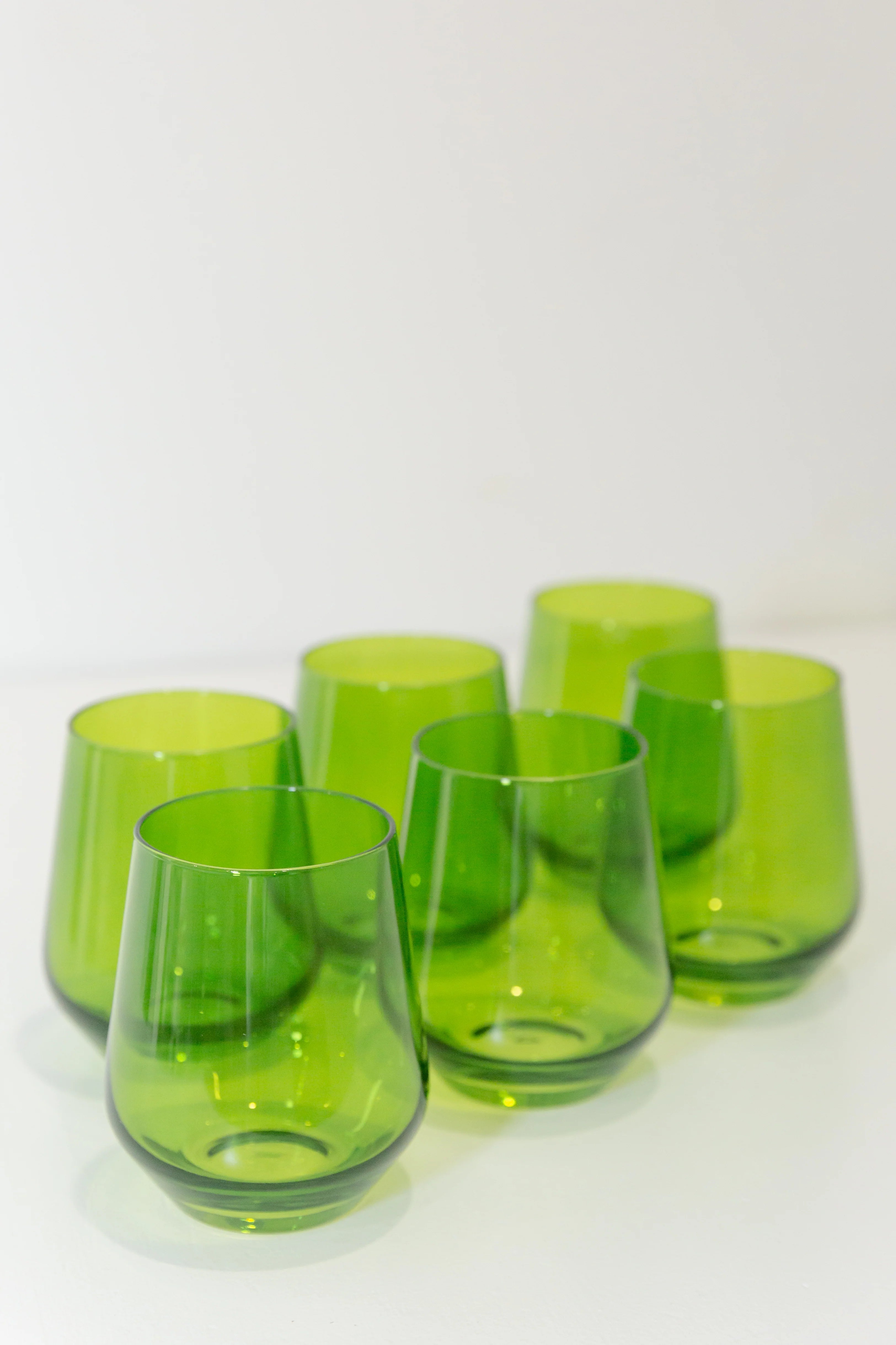 Estelle Stemless Wine - Bundle - Forest Green