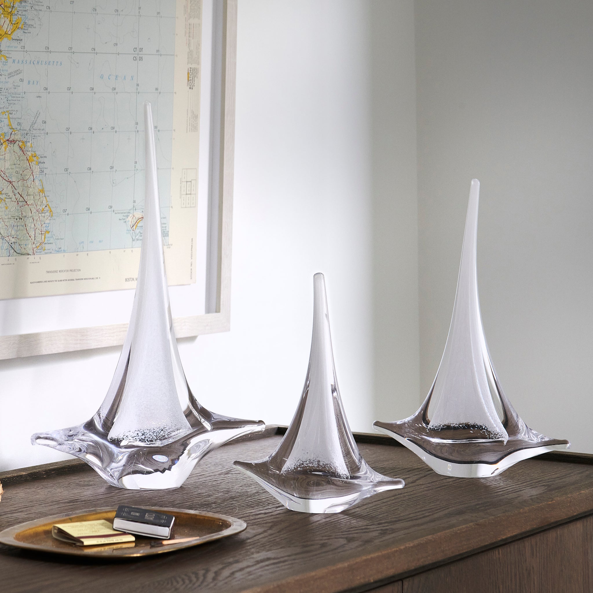 Sailboat - White - Small