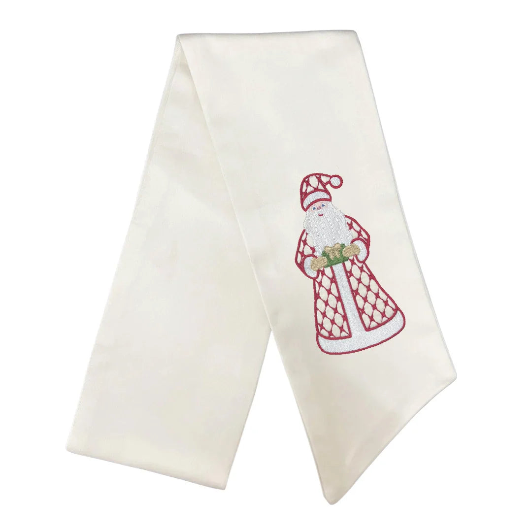 Santa Wreath Sash