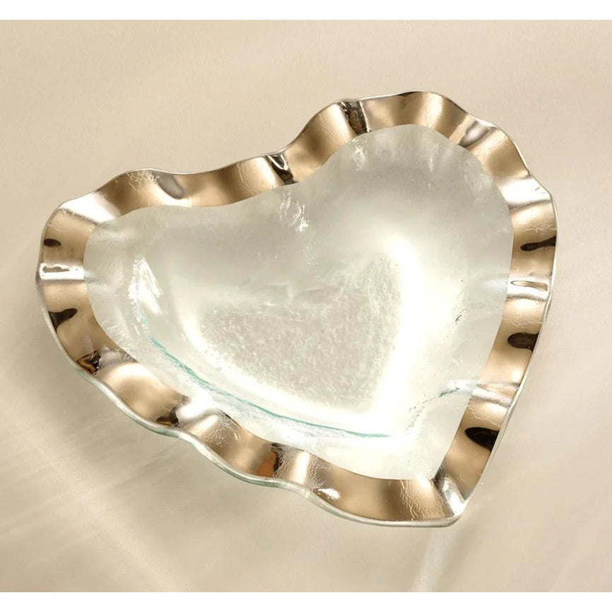 Ruffle Heart Bowl